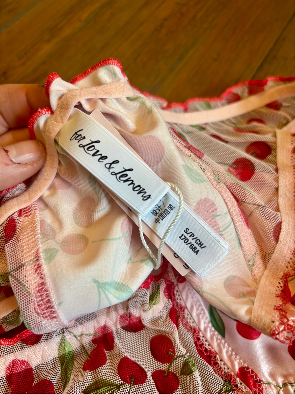 NWT for love and lemons cherries panties - Picture 7 of 10